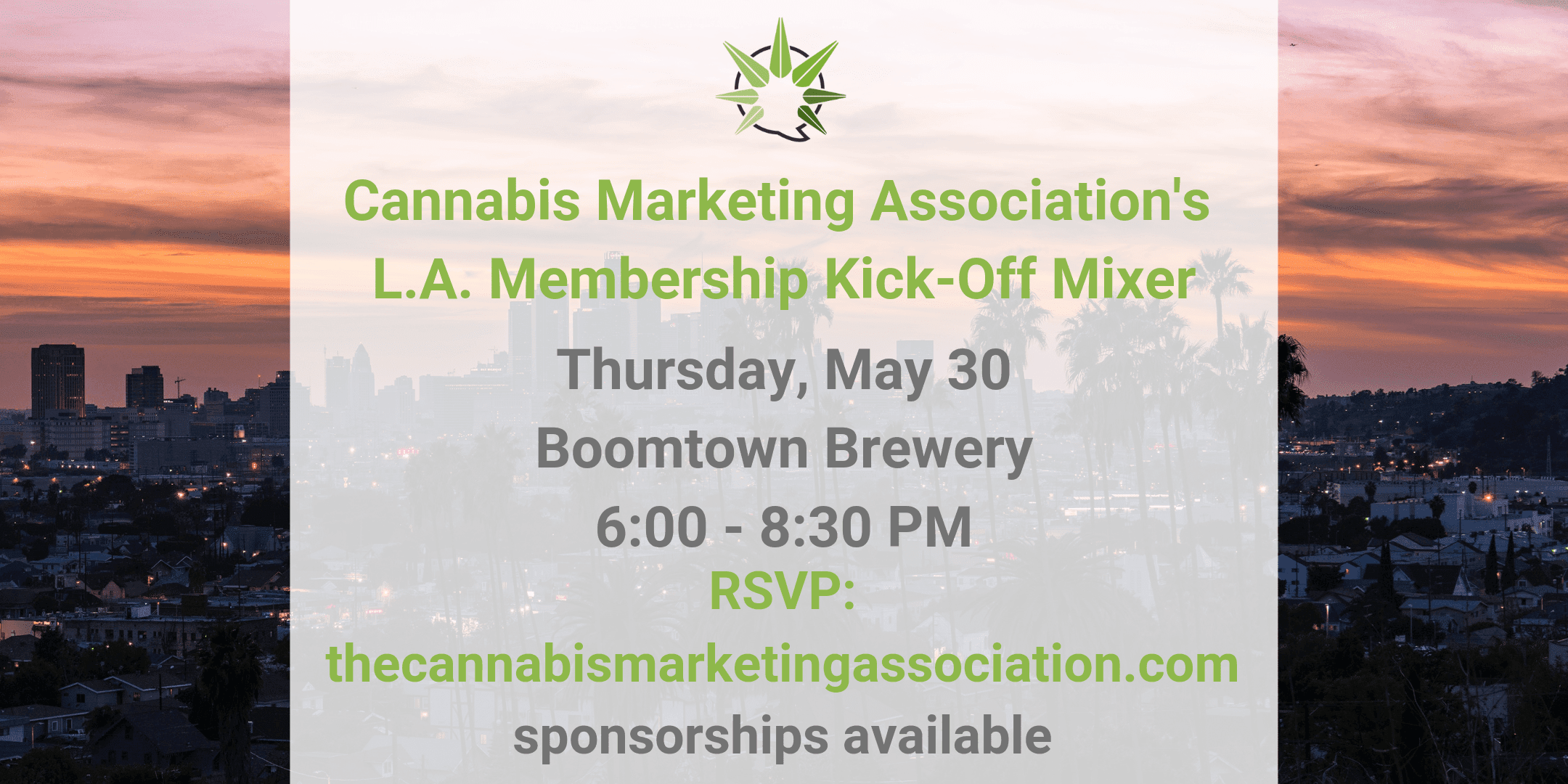 Cannabis Marketing Association’s Los Angeles Membership Kick-Off Mixer