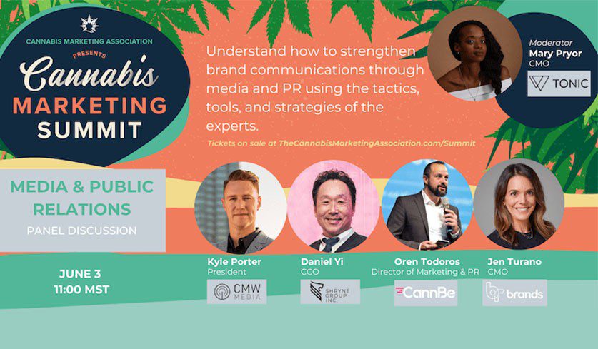 Media and PR Panel Cannabis Marketing Summit