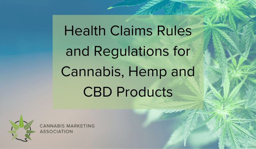 cannabis, CBD and Hemp marketing regulations