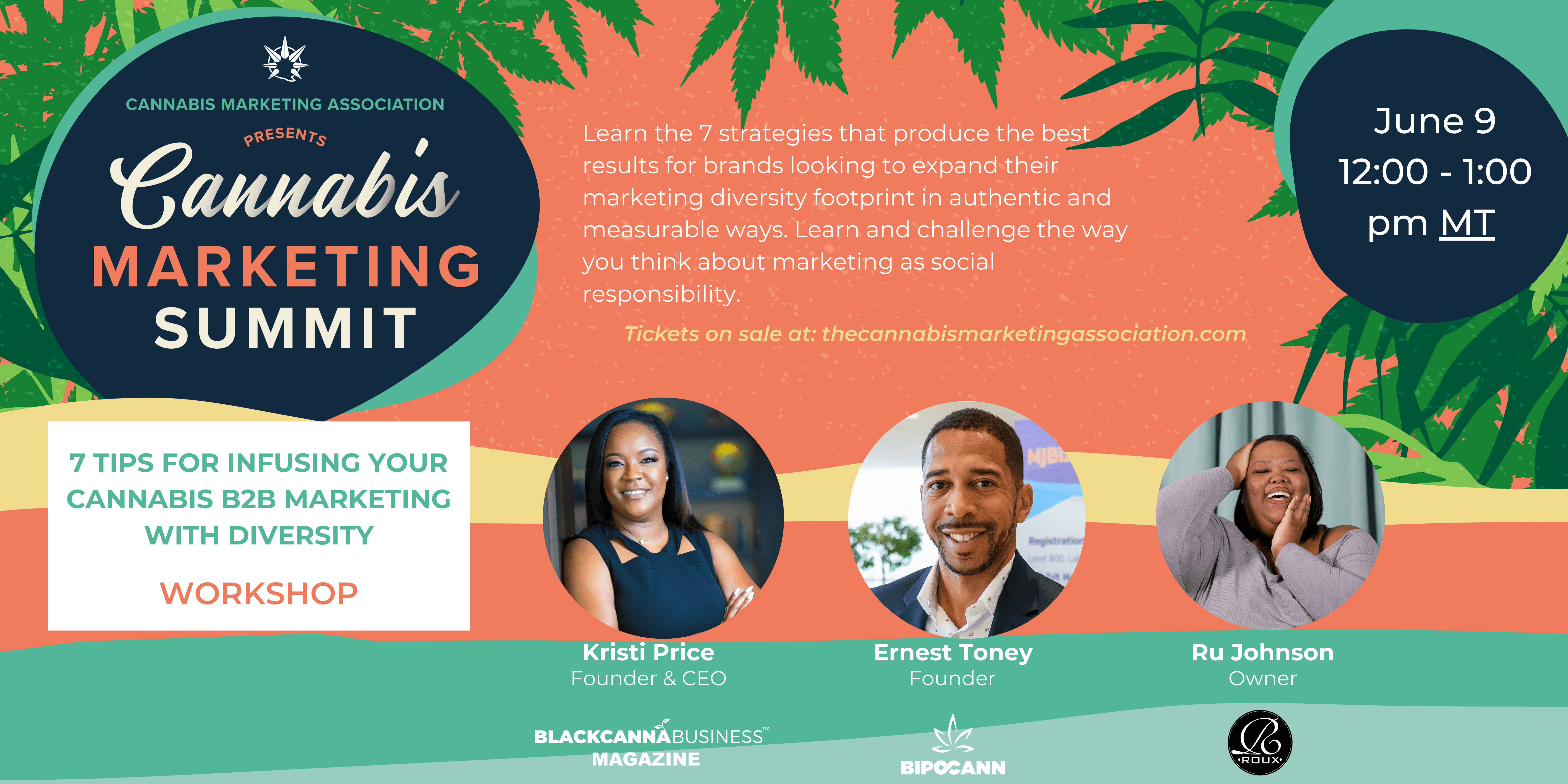 Session Spotlight:7 Tips for Infusing Your Cannabis B2B Marketing with Diversity
