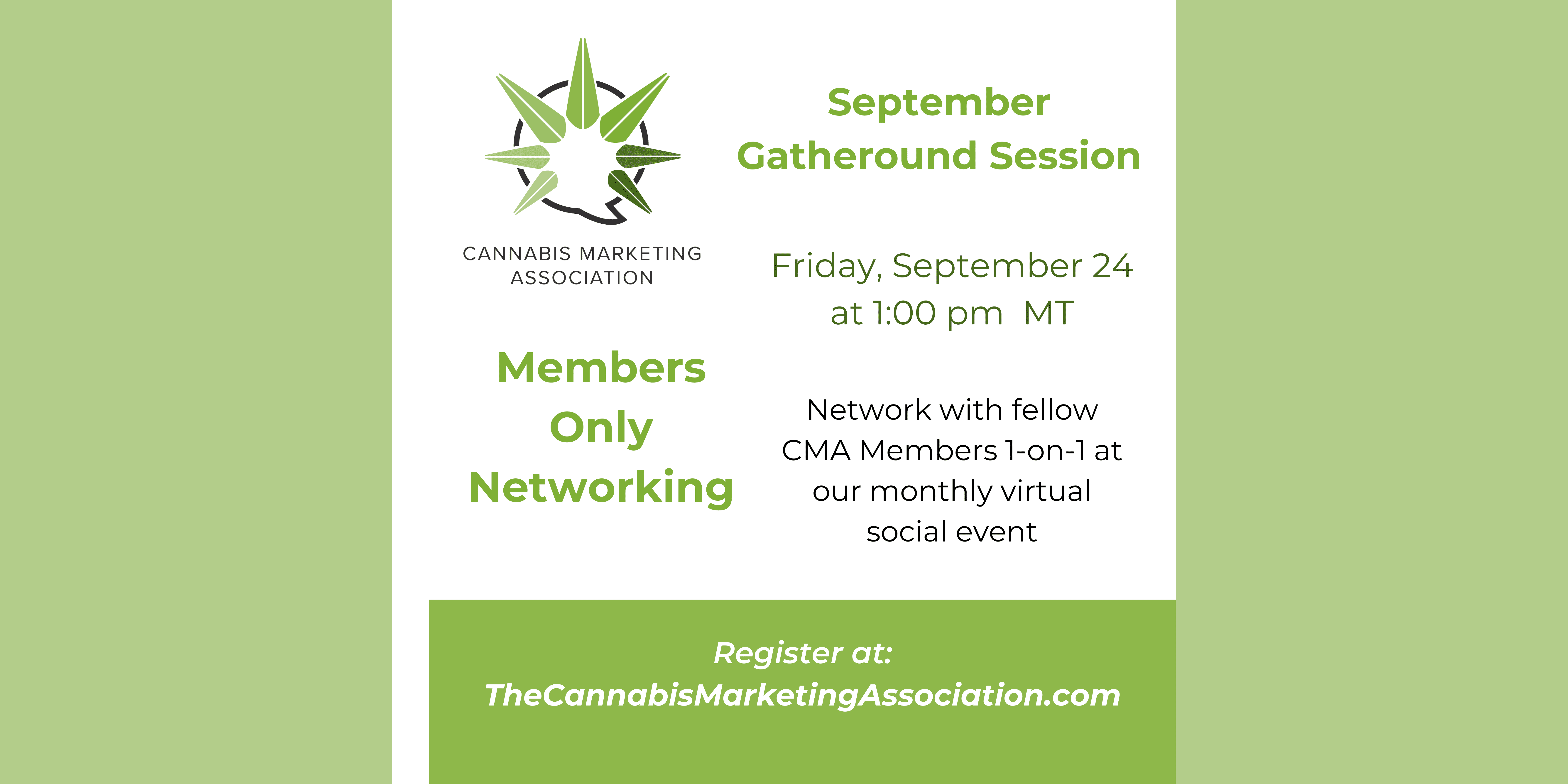 Members-Only Networking Session September 2021
