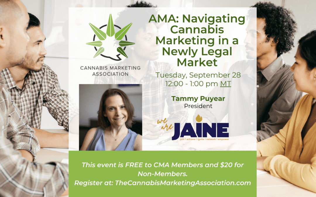 AMA: Navigating Cannabis Marketing in a Newly Legal Market