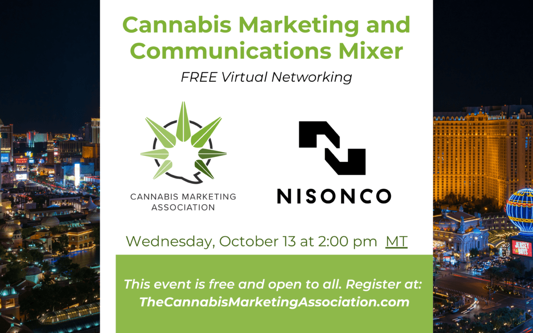 Cannabis Marketing and Communications Mixer [FREE VIRTUAL NETWORKING]