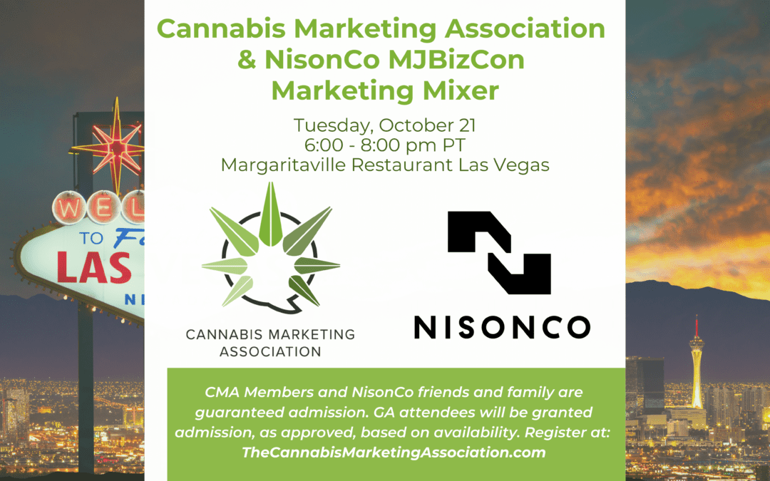 Cannabis Marketing Association & NisonCo Marketing Mixer [MJBIZCON]