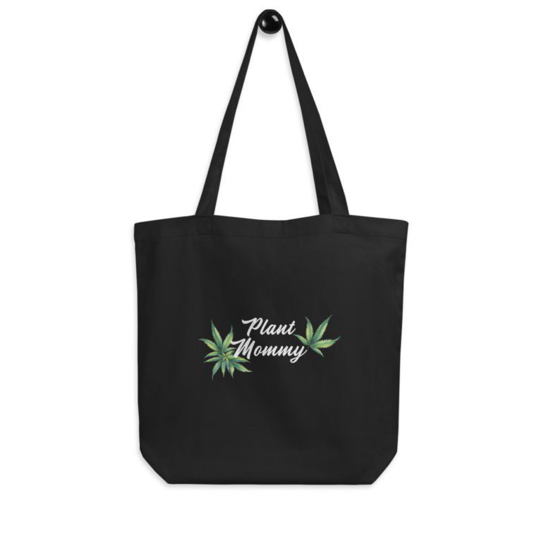Black “Plant Mommy” Eco Tote Bag