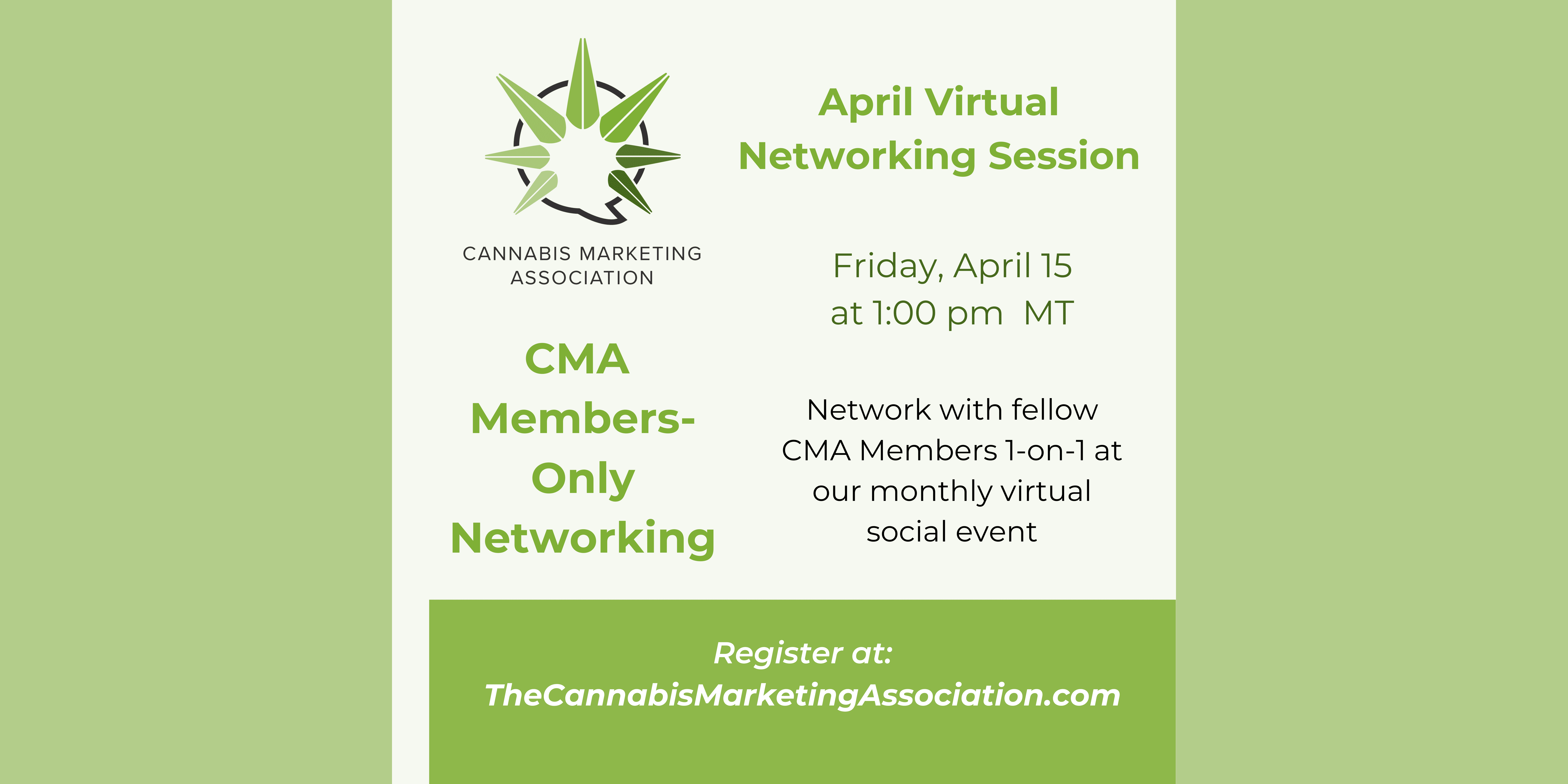 April Members-Only Virtual Networking Session
