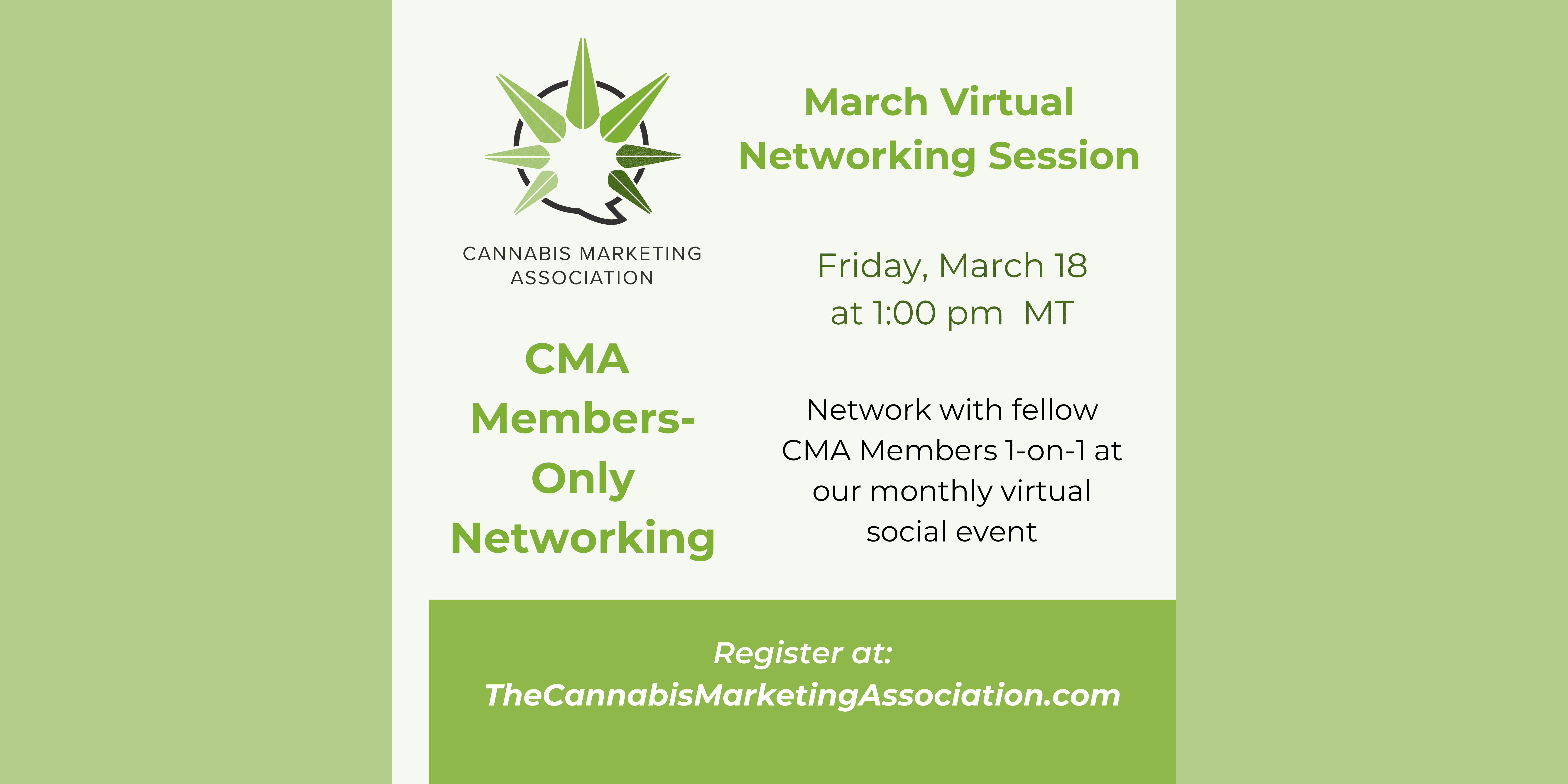 March Members-Only Virtual Networking Session
