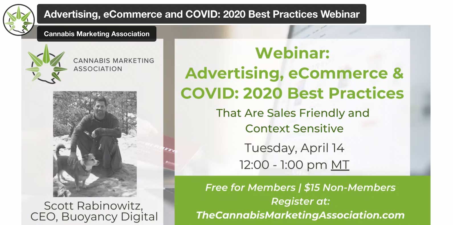 CMA: Advertising, eCommerce, and COVID: 2020 Best Practices