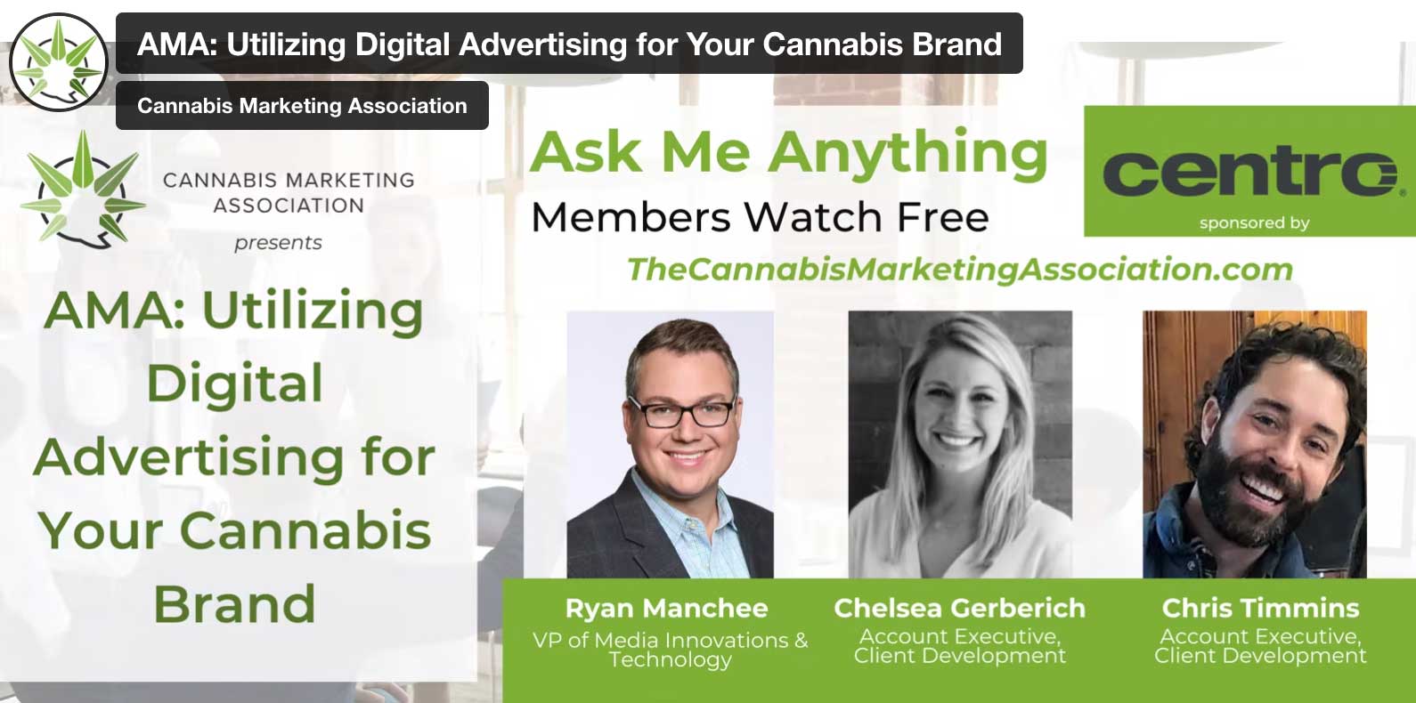 CMA: AMA: Utilizing Digital Advertising for Your Cannabis Brand