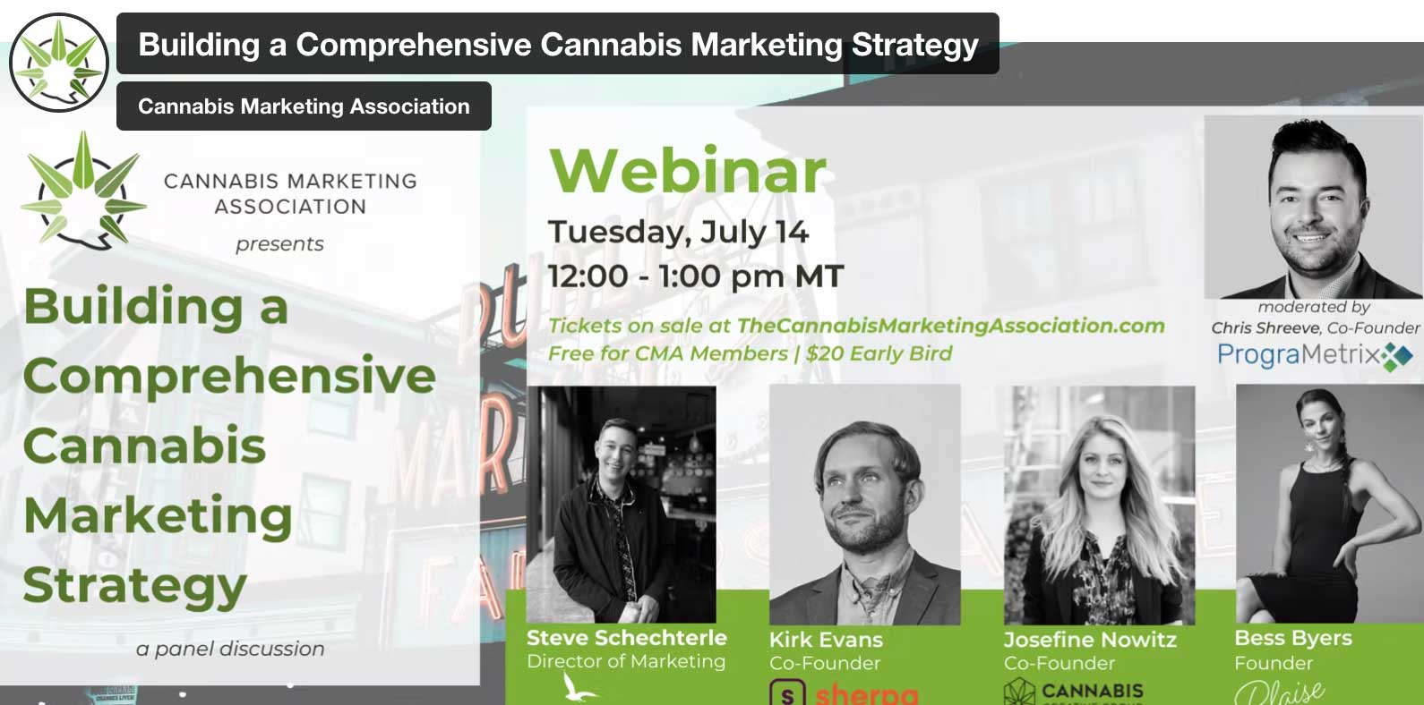 CMA: Building a Comprehensive Cannabis Marketing Strategy