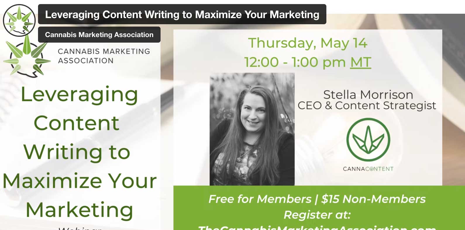CMA: Leveraging Content Writing to Maximize Your Marketing