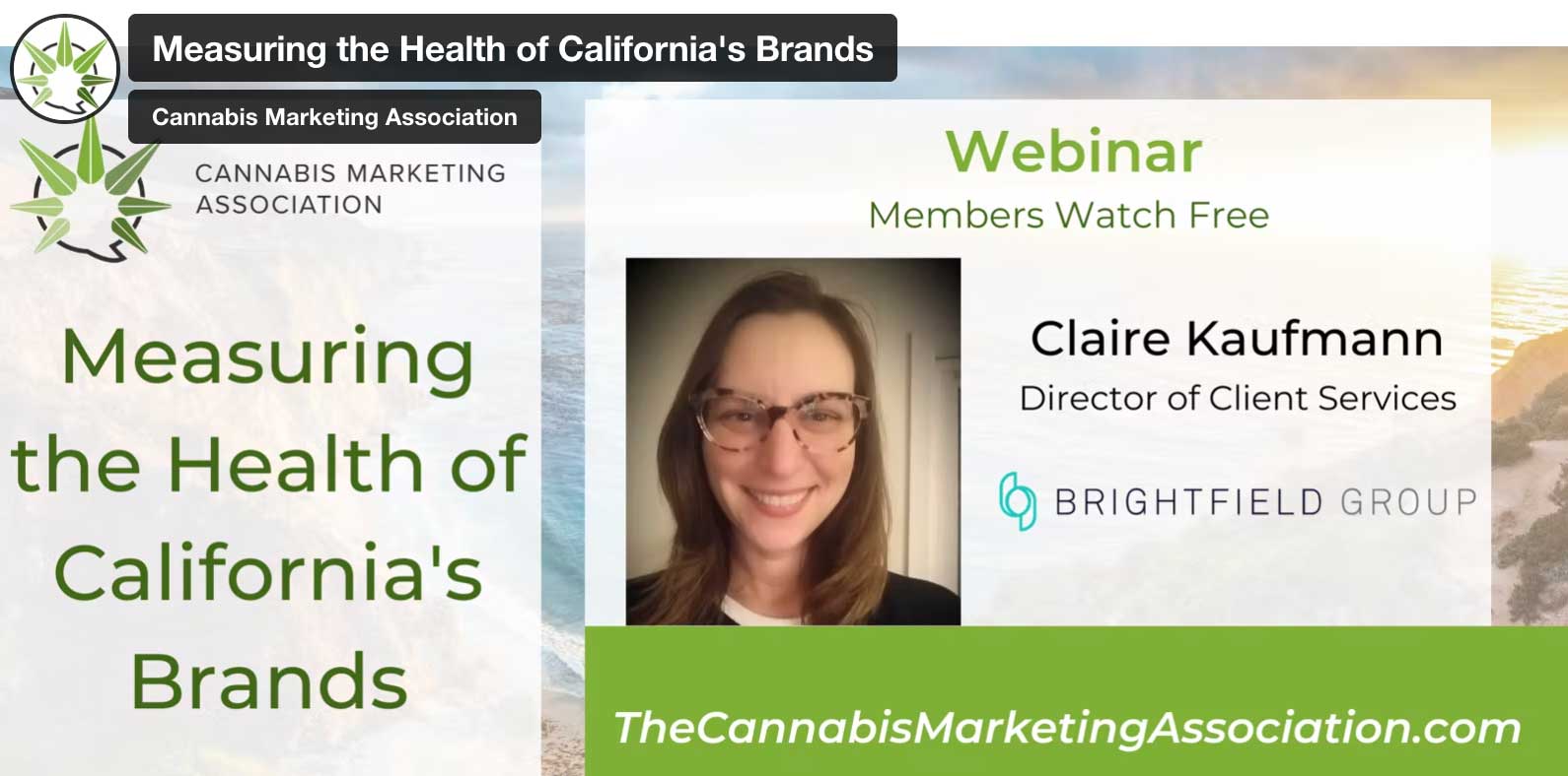 CMA: Measuring the Health of California’s Brands