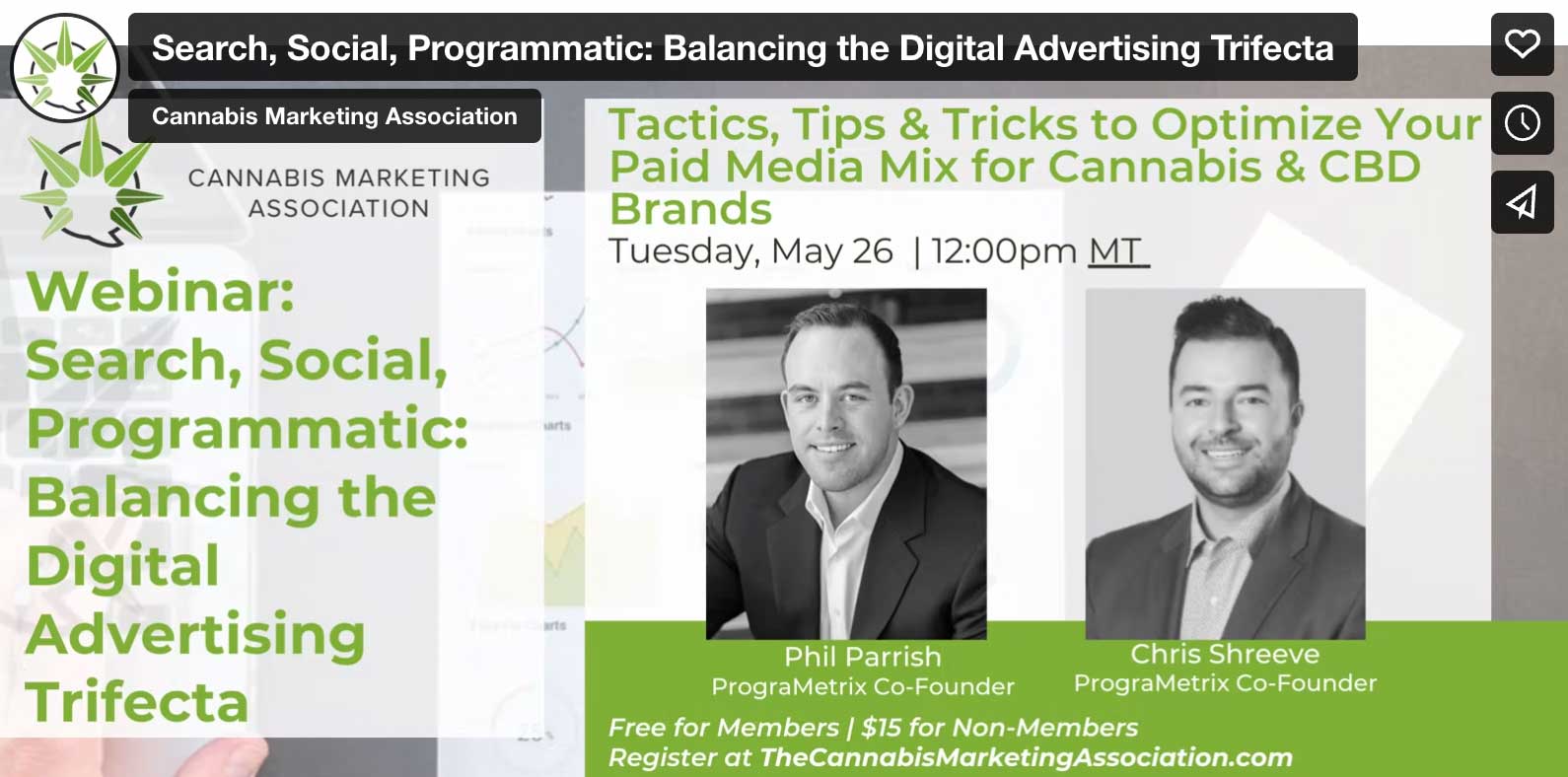 CMA: Search, Social, Programmatic: Balancing the Digital Advertising Trifecta