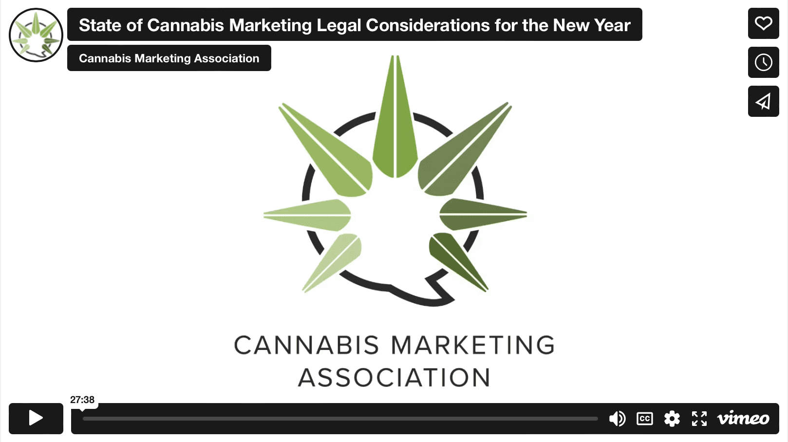 State of Cannabis Marketing: Legal Considerations for the New Year